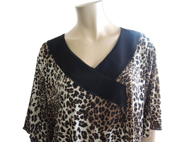 Shelz Flattering V Neck Top