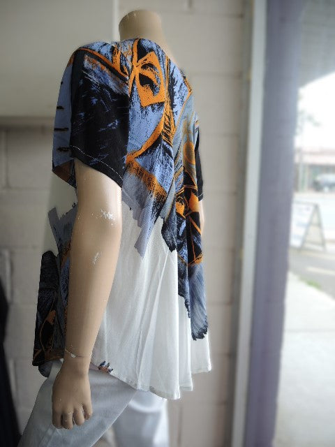 Crinkle Rayon Top (Fits up to size 18)