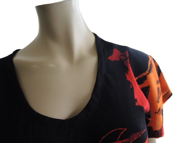 Crinkle Rayon Top (Fits up to size 18)