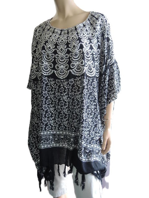 Rayon Kaftan Style Top (2 Colours)