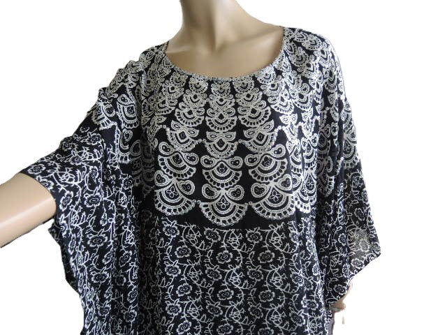 Rayon Kaftan Style Top (2 Colours)