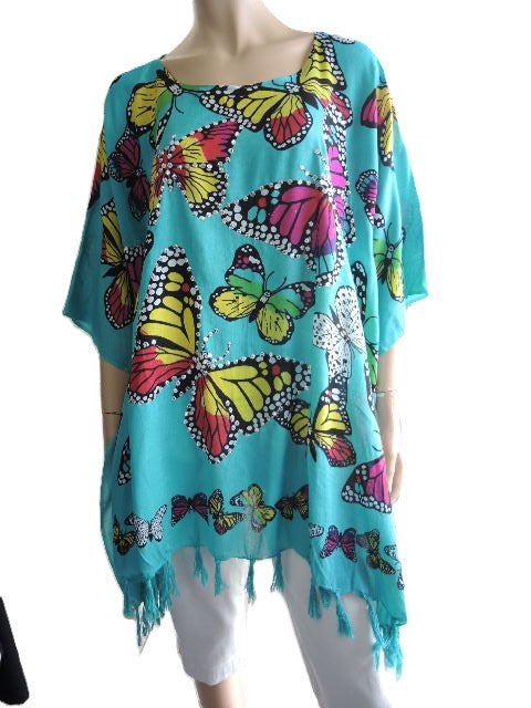 Sequined Butterfly Kaftan (2 Colours)