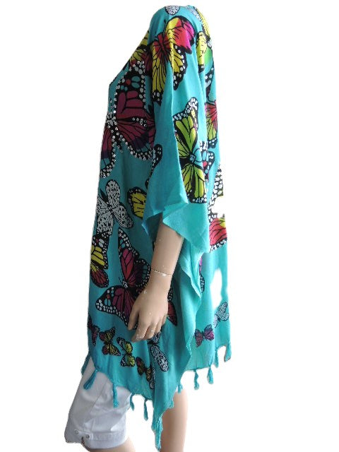 Sequined Butterfly Kaftan