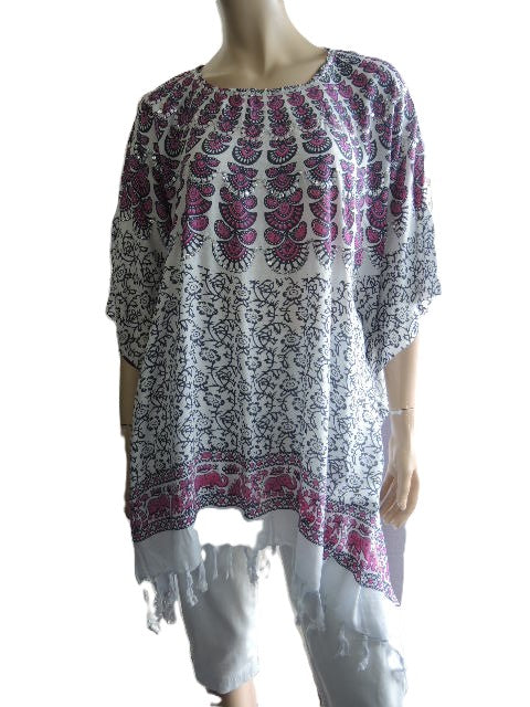 Pretty Rayon Kaftan Top