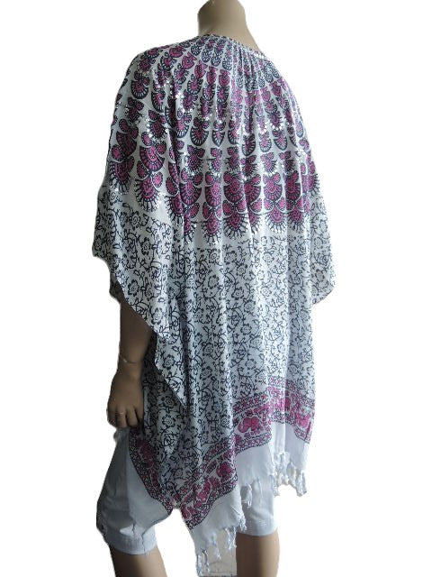 Pretty Rayon Kaftan Top