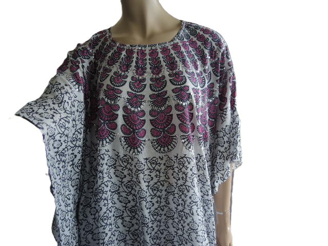 Pretty Rayon Kaftan Top