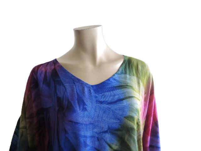 Plusss Rainbow Rayon Kaftan