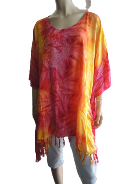 Plusss Rayon Kaftan Top