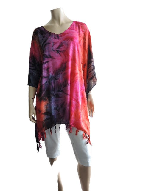 Plusss Rayon Kaftan Top
