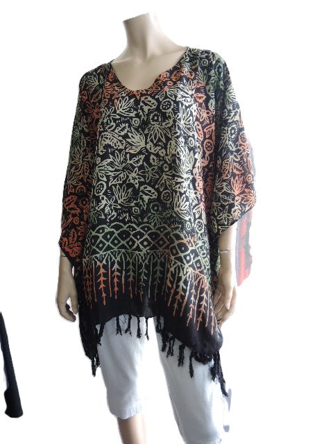 Plusss Rayon Kaftan Top
