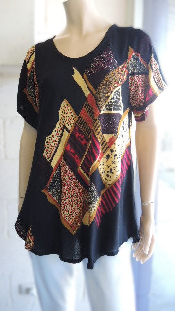 Flattering Crinkle Rayon Top