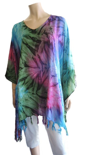 Plusss Rayon Kaftan Top