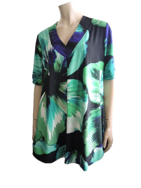 Shelz Pleat front Top