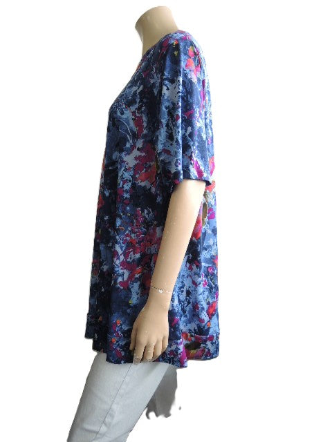 Shelz Stretch V neck Top