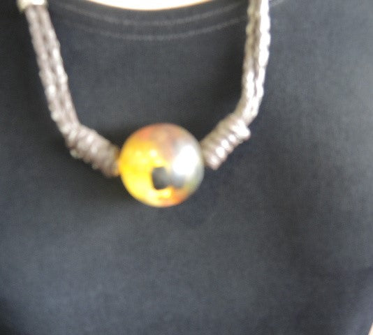 Acrylic Bead Necklace