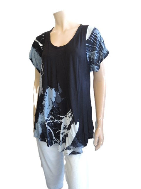 Crinkle Rayon Top (Fits up to size 18)