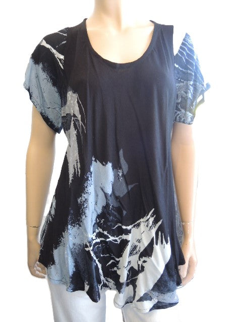 Crinkle Rayon Top (Fits up to size 18)