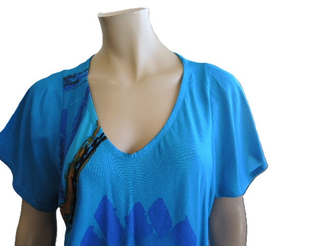 Cool Crinkle Rayon Top (Fits up to size 18)