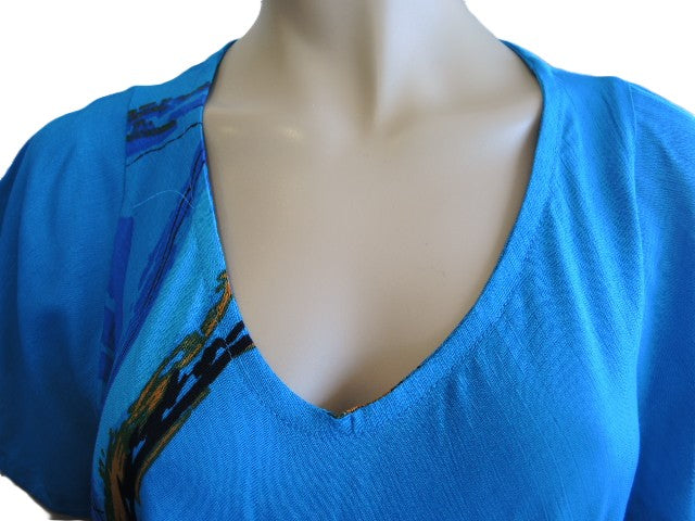 Cool Crinkle Rayon Top (Fits up to size 18)