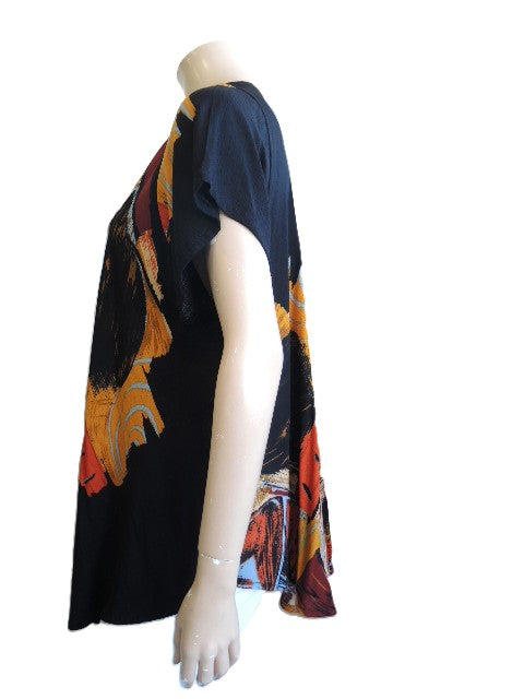 Crinkle Rayon Top (Fits up to size 18)