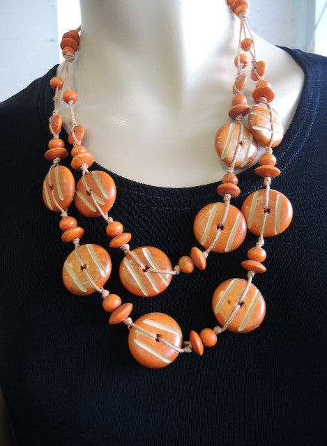 Orange Necklace