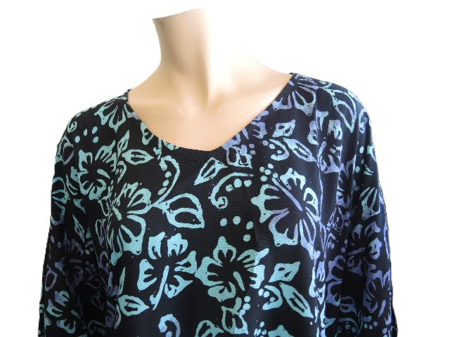 Plusss Rayon Kaftan Top