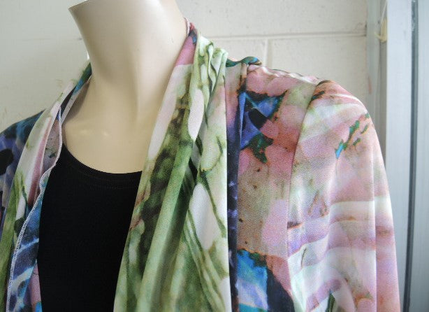 Lorissa Long Chiffon Jacket (Size 30)