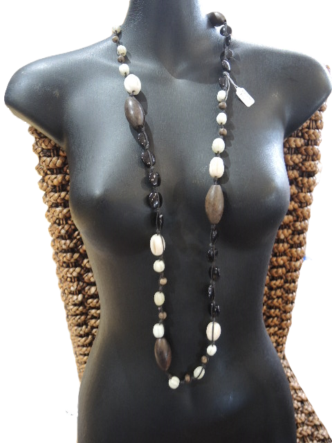 Longer Length Bead Necklace