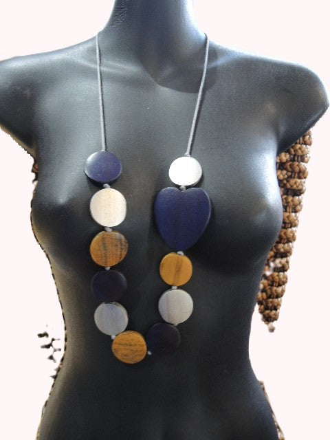 Handmade Wooden Necklace