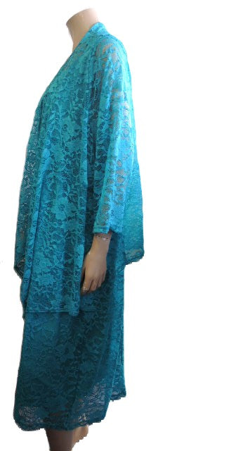 RTM Lace Dress (Size 26 Black or Aqua)