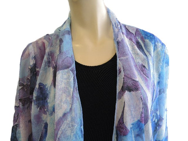 Party Girl Printed Chiffon Jacket