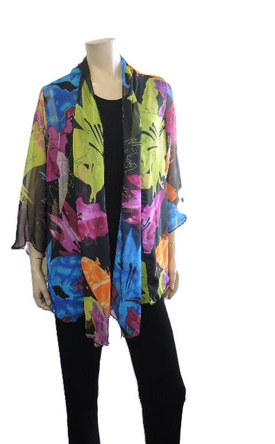 Party Girl Bright Chiffon Jacket