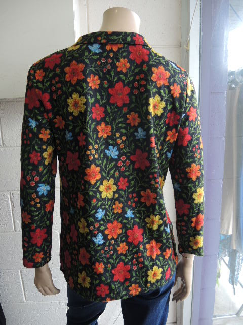 LS Collection Flower Stretch Top