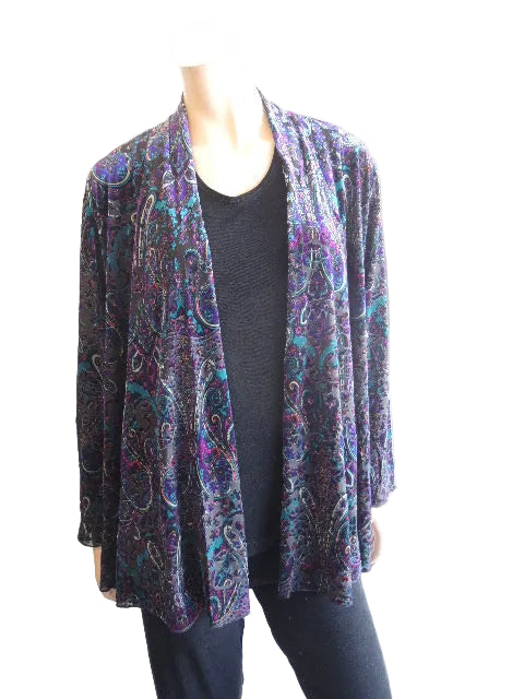 Formation Velour Evening Jacket