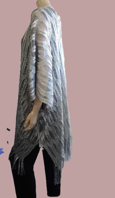 Ivy's Shawl (Black or Silver)