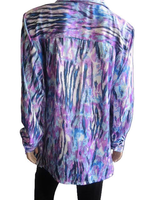 Party Girl Wash & Wear Blouse (Long or Short Sleeves)