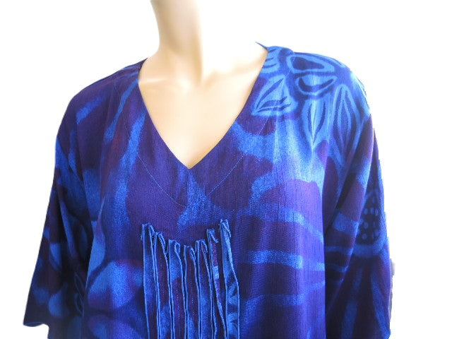 Plusss Crinkle Rayon Tassel Top