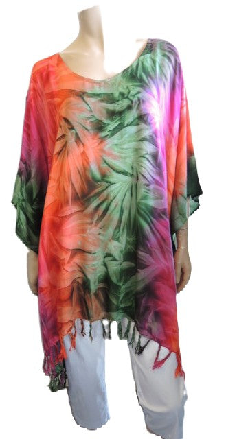 Plusss Colourful Kaftan Top