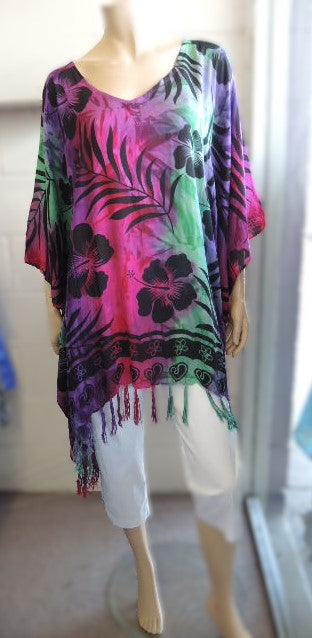 Plusss Pink Kaftan Top