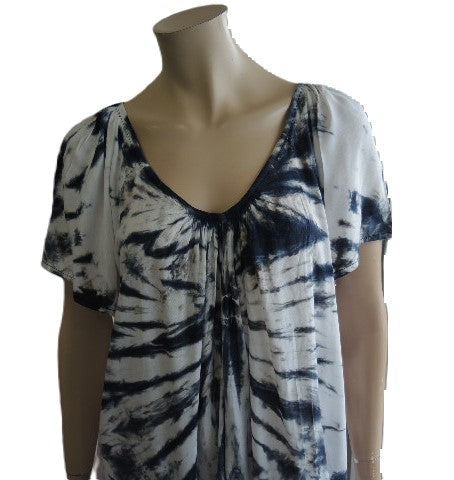 Tie Dyed Rayon Dress (Many Colours)