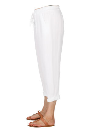 Italian Linen Pants (Black or White)