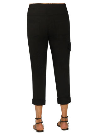 Etalia Zip Detail Magic Pants (White, Olive & Black)