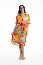 Orientique Button Thru Shirt Dress.