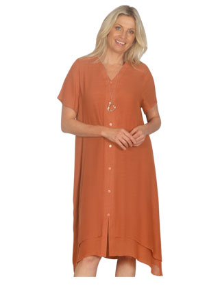 Jillian Navy Breeze Dress