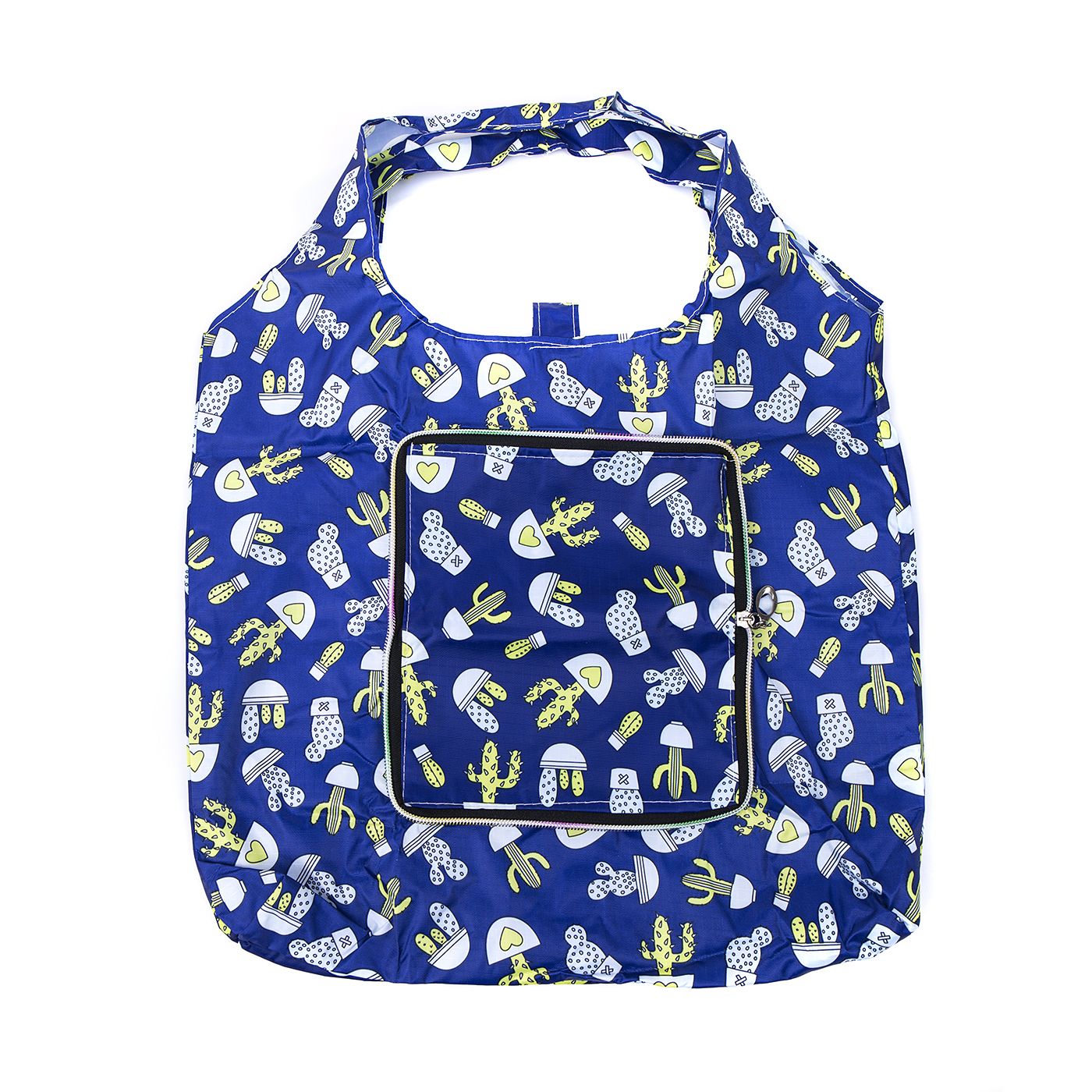 Cactus Print Fold Up Shopping Bag