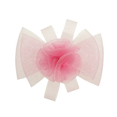 Tulle Clip on Fascinator (Royal or Pink)