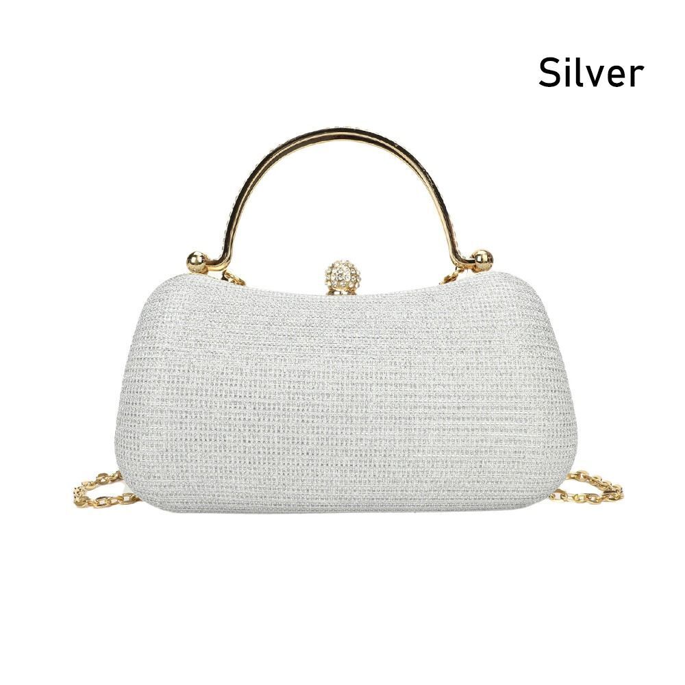 Gorgeous Evening Bag (Black, Silver or Gold)