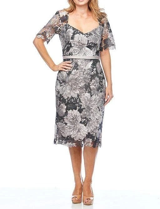 Jesse Harper Taupe Lace Dress