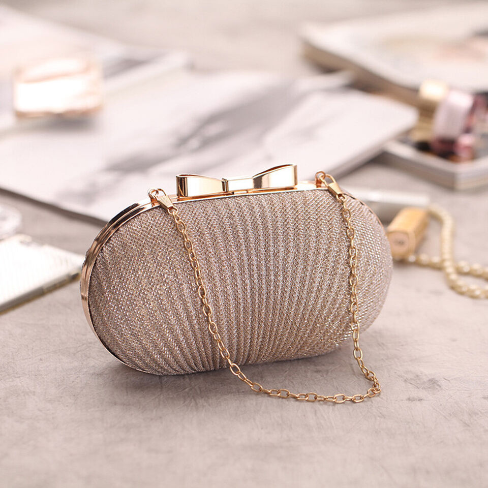 Gold Clutch Bag