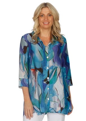 Jillian Florentina Print Shirt (3 Colours)